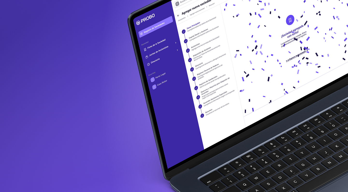 Fondo documento societario